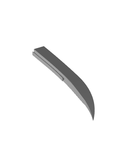 Overwatch's Genji Sword 3d model