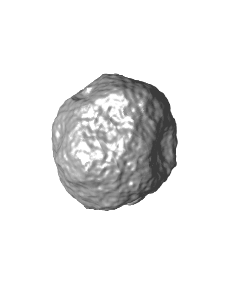 Eye Monger Miniature Asteroid Beholder Monster from DnD Spelljammer 3d model