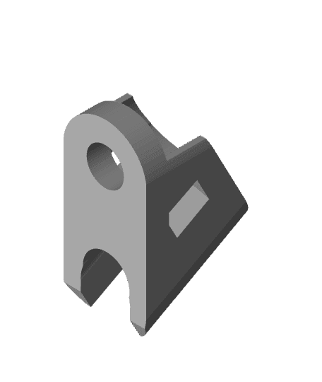 HMG7.3 4mm Angled Endoscope Cable clip.stl 3d model