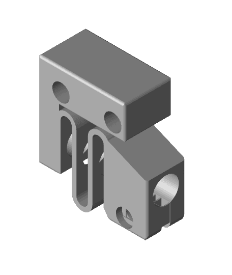 HMG7.3 Pen Plotter Right Mount.stl 3d model