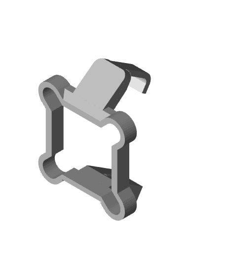 HMG7 40mm Fan Dial Gauge Holder Press.stl 3d model