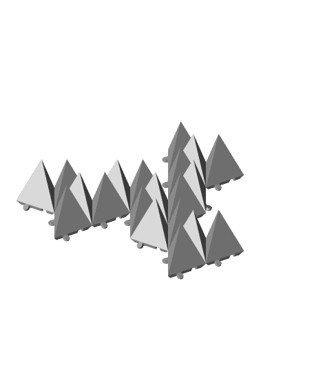 Icosaeder Christmas Star 3d model