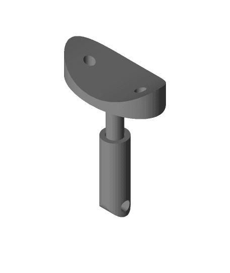 Clamp Desk Lamp Repair Part 3d model