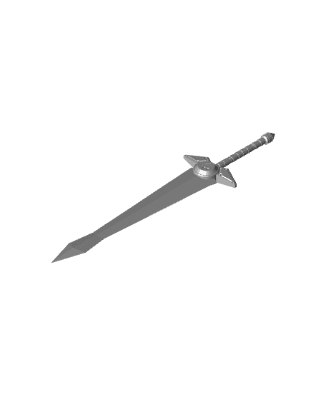 Biggoron’s Sword from Zelda Breath of the Wild - Life Size 3d model