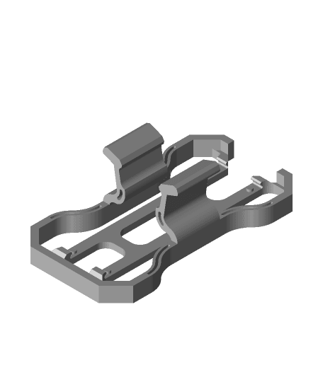 Pi Pico Caddy [Snap-Fit + 2020 Connection] 3d model