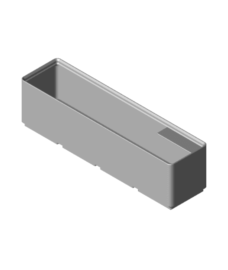 Divider Box 4x1x6 1-Compartment.stl 3d model