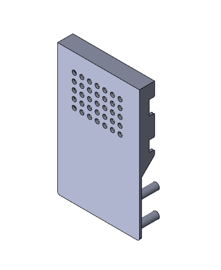 Arduino UNO Mounting Plate 3d model