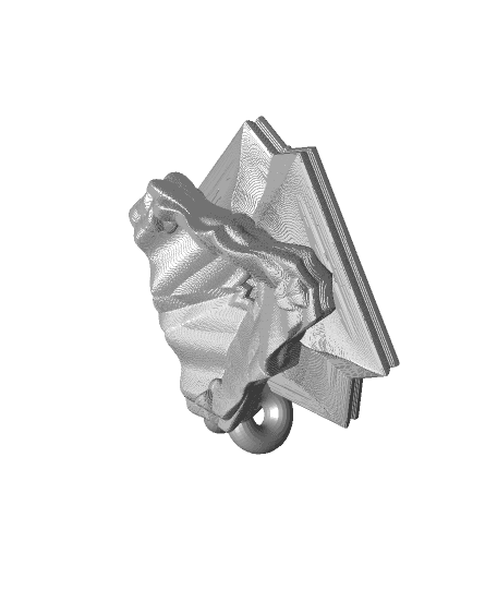 Down Arrow Pendant 3d model