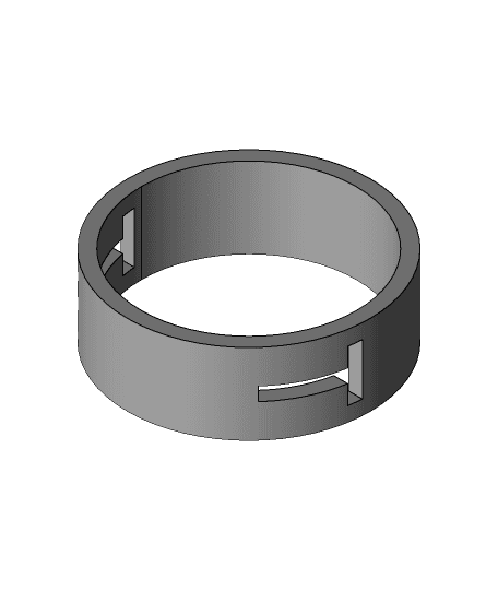 USB Microscope stand adapter 3d model