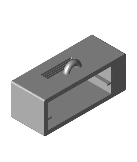 Toaster Oven Pendant 3d model