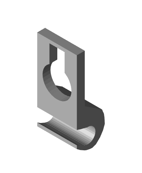 Wall Mount For Paper Tower Hanger 3d model