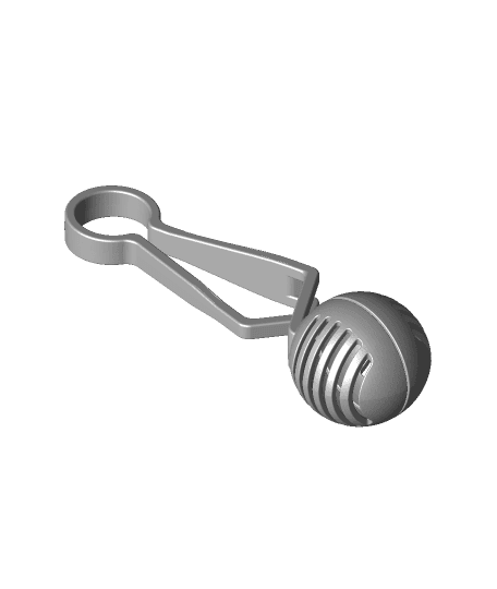 fish food tongs 3d model