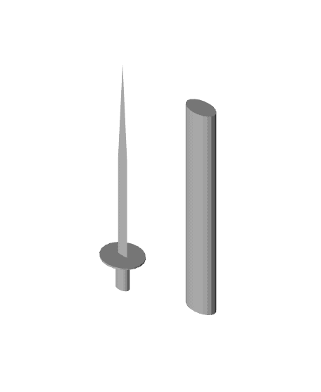 sword of weakness 3d model