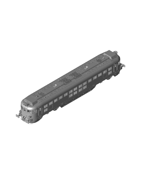 RENFE 354 Locomotive Miniature 3d model