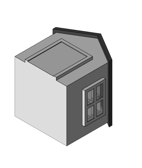 Unit 1.4 - Ortho -Shed.ipt 3d model