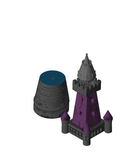 tower chess 3d model