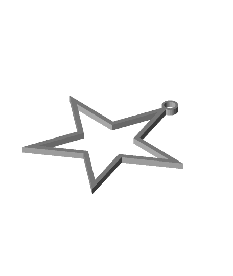 Star Ornament 3d model