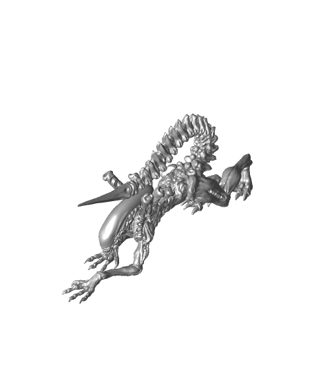 Alien - Xenomorph - Full Figure - 25 CM  3d model