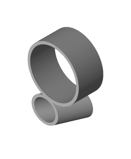 Finger pen ring 3d model