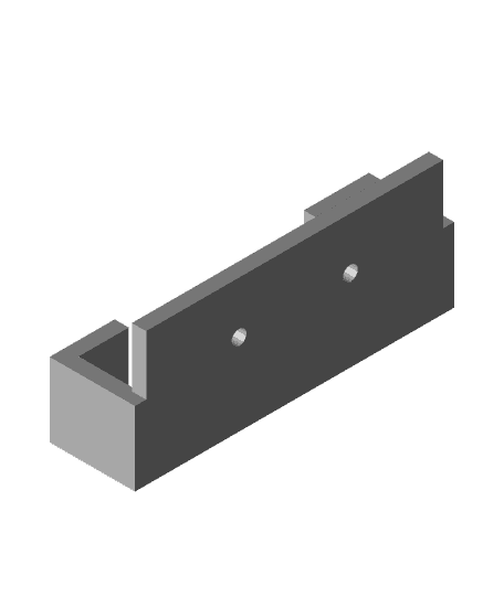 ssd wall mount 3d model