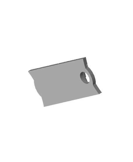 Large Flip Flop Name Lid Topper.stl 3d model