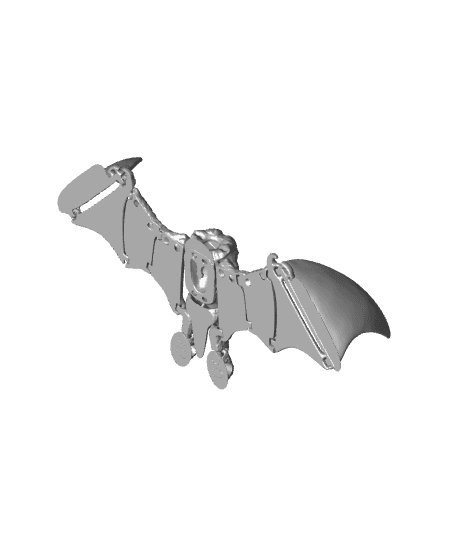 Articulated Bat- Articulated Figure 3d model