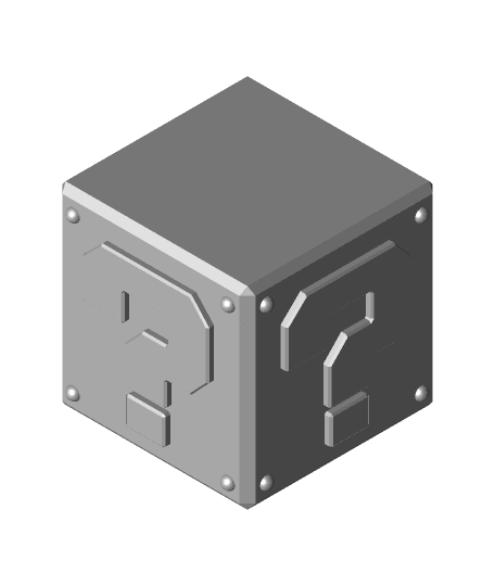 Question Block 3d model