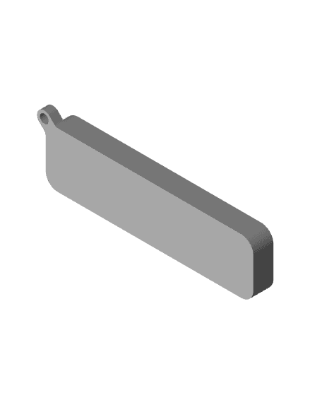 Fuck keyboard Keychain 3d model