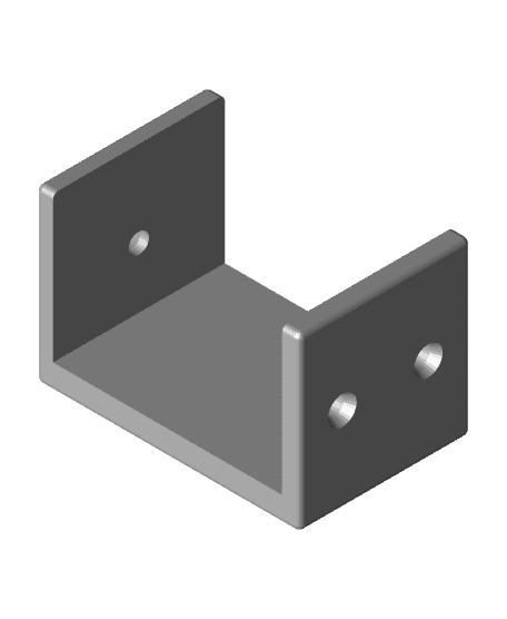 Billy Bookshelf Bracket 3d model