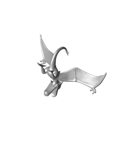 Pokemon Aerodactyl #142 - Optimized for 3D Printing 3d model