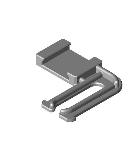 Camera Cold Shoe Offset Adaptor 3d model