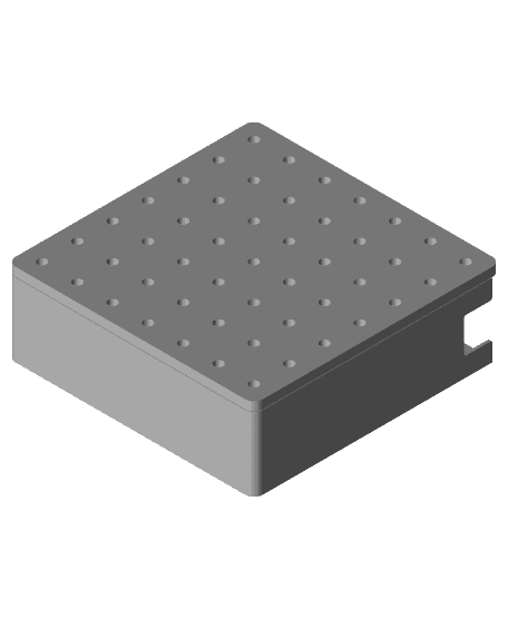 Pegboard Cupboard - BackToSchool 3d model