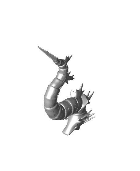 Pokemon Gyarados #130 - Optimized for 3D Printing 3d model