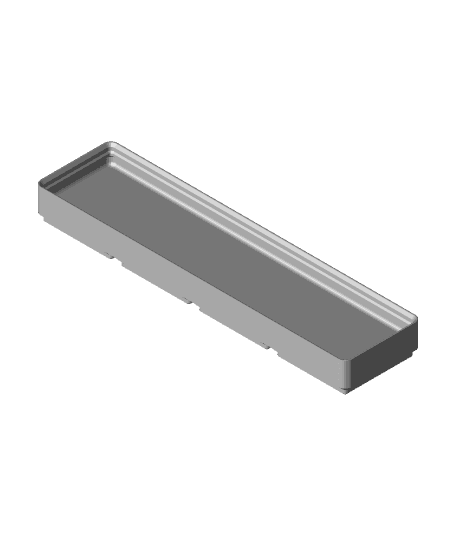 Divider Box 4x1x2 1-Compartment.stl 3d model