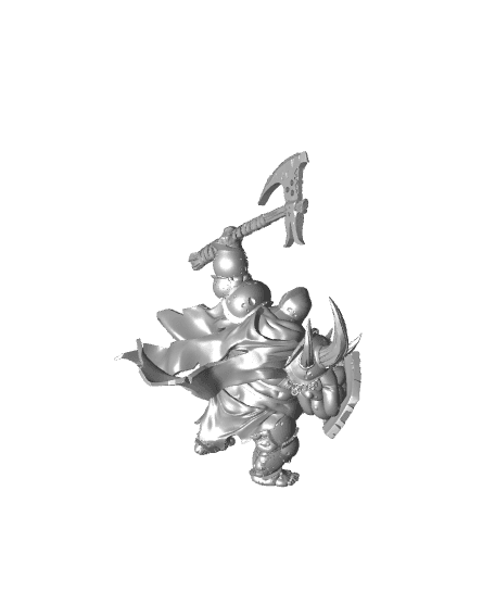 Carnival Lord - With Free Dragon Warhammer - 5e DnD Inspired for RPG and Wargamers 3d model