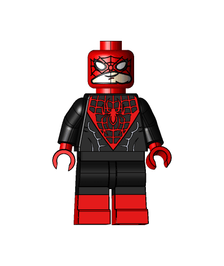 Spiderman Lego New 3d model