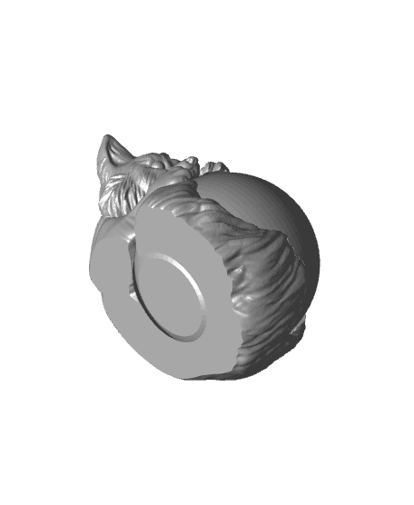 fox ball spinner 3d model