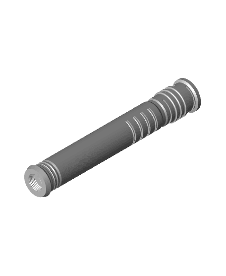 Pool Noodle Lightsaber 10 3d model