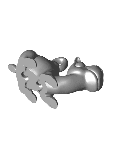 Little Flexi Mini Dromedary Camel 3d model