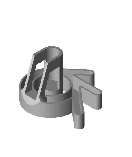 Blender Logo Figurine 3d model