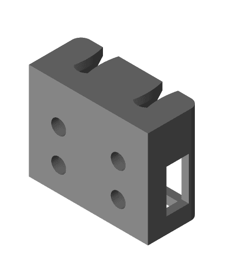 USB_Extensions_Mount 3d model