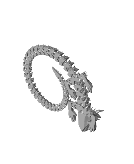 Filamentius Mesh Mayhem Dragon.stl 3d model