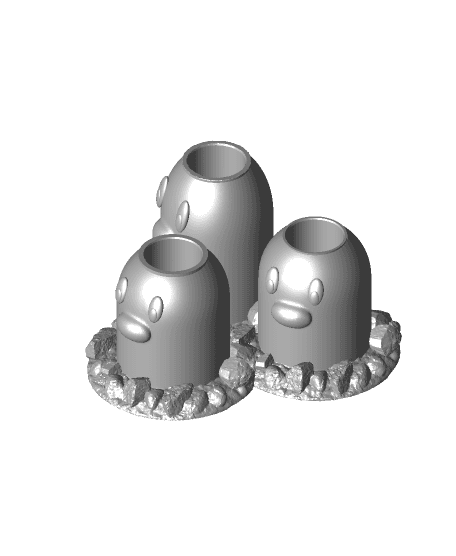 Remix of Blank Can Cup RETURNS! dugtrio pokemon 3d model