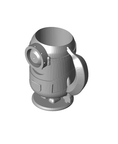 Remix of Blank Can Cup RETURNS! 3d model