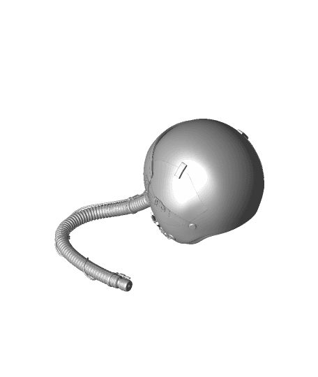 FIGHTER PILOT HELMET HGU-55 3d model