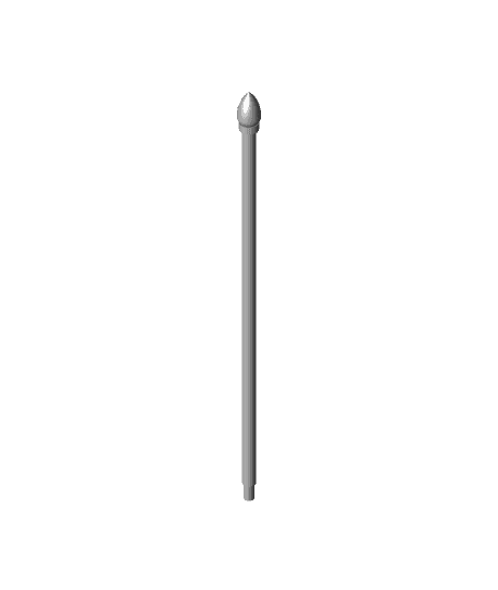 Sceptre Handle for Ayanami Rei Christmas Figure  3d model