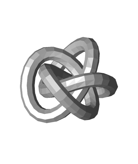 Torus Knot 3.stl 3d model