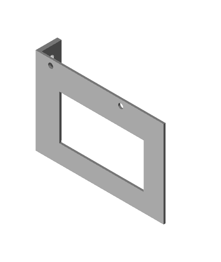 Raspberry Pi 4 2U rack-mount Mark III Custom 2020 Extrusion Ears 3d model