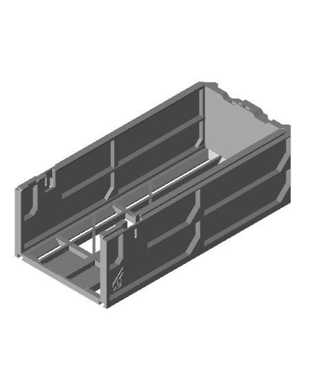 GEN2-QL Drawers CAD Files 3d model