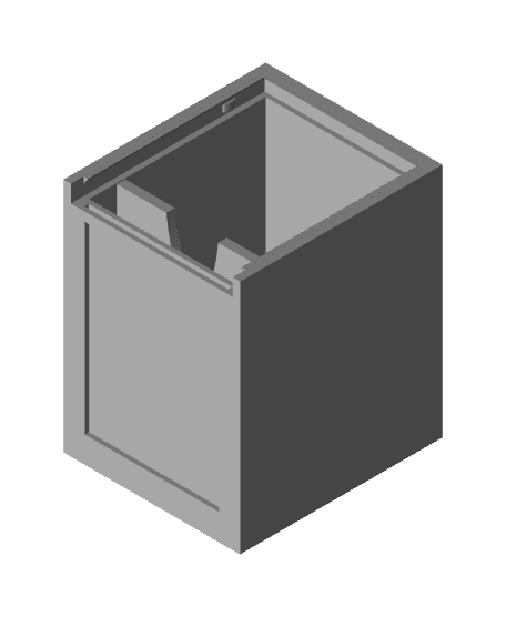 EDH Display Deck Box 3d model